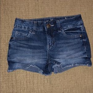 Frayed Demin Shorts